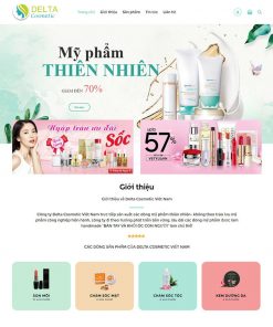Theme wordpress flatsome mỹ phẩm 10