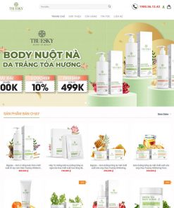 Theme wordpress mỹ phẩm 14