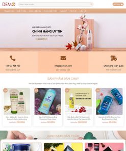 Theme wordpress mỹ phẩm 15