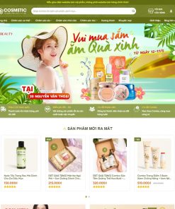 Theme wordpress mỹ phẩm 18