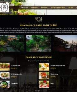 theme wordpress nhà hàng