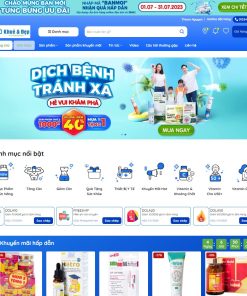 Theme wordpress nhà thuốc 08