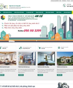 Theme wordpress công ty kiến trúc - xây dựng