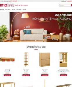 theme wordpress bán nội thất