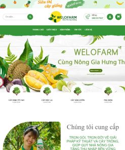 Theme wordpress bán nông sản 05
