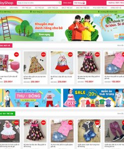 theme wordpress quần áo 01