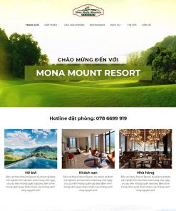 Theme wordpress resort du lịch