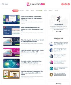 Theme wordpress review công nghệ