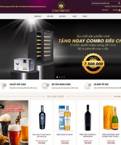 Theme Wordpress bán rượu 01