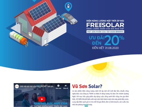 Theme wordpress năng lượng mặt trời, solar