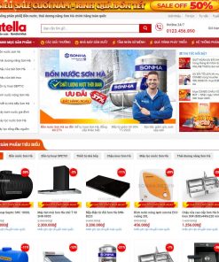 Theme wordpress bán bồn nước, bồn sơn hà