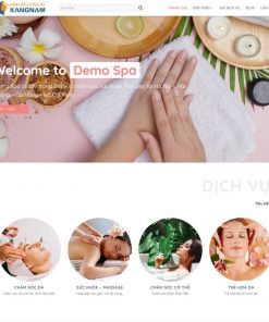Theme wordpress dịch vụ spa 07