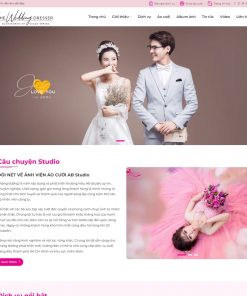 Theme wordpress studio ảnh cưới 02