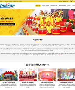 theme wordpress tổ chức sự kiện