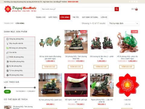 Theme wordpress bán đá quý