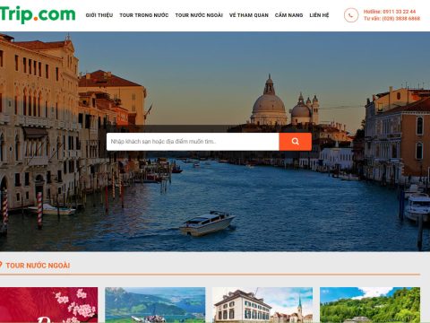 Theme wordpress bán tour du lịch 010