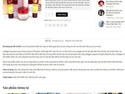 Theme wordpress dạy trang điểm