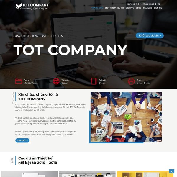 Theme wordpress In Ấn – Mẫu theme wordpress đẹp cho doanh nghiệp