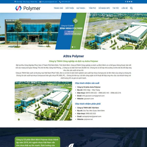 Theme wordpress In Ấn – Mẫu theme wordpress đẹp cho doanh nghiệp