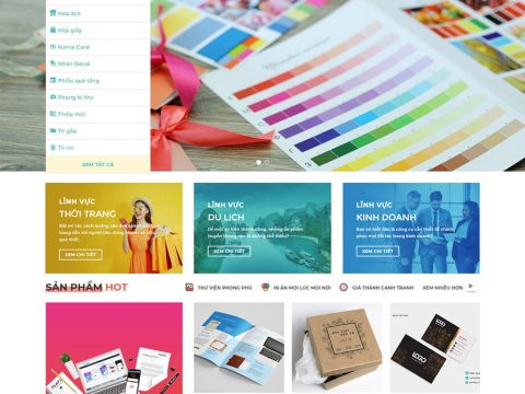 Theme wordpress In Ấn – Mẫu theme wordpress đẹp cho doanh nghiệp