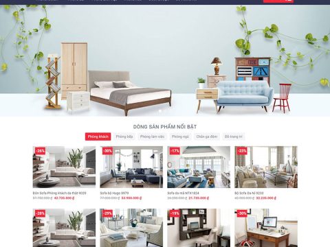 Theme wordpress nội thất 07