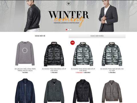 Theme wordpress thời trang nữ