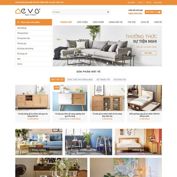 Theme wordpress nội thất 07