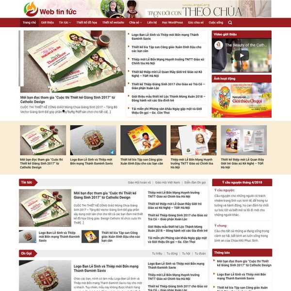 Theme wordpress tin tức 01