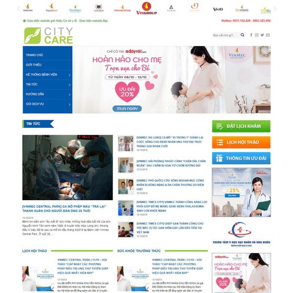 Theme wordpress tin tức 01