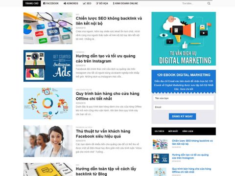 Theme wordpress tin tức 01