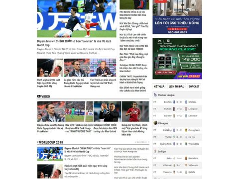 Theme wordpress tin tức 01