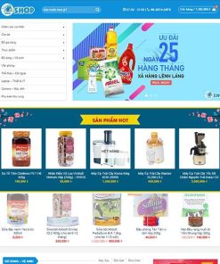 Theme wordpress shop đa năng