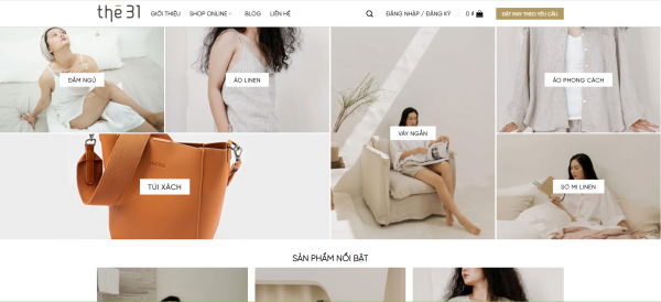 Theme wordpress flatsome thời trang 04