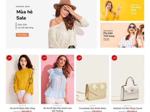 Theme wordpress thời trang 08