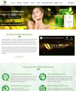 theme wordpress thực phẩm chức năng