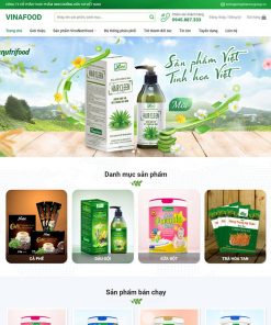 Theme wordpress thực phẩm chức năng 09