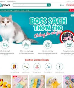Theme wordpress bán dịch vụ thú cưng 1