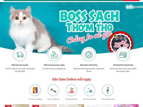 Theme wordpress bán dịch vụ thú cưng 1