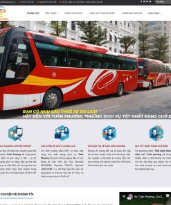 theme wordpress dịch vụ thuê xe