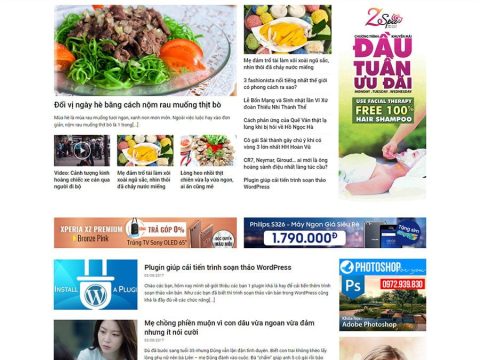 Theme wordpress tin tức 01