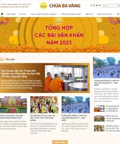 Theme wordpress tin tức phật giáo
