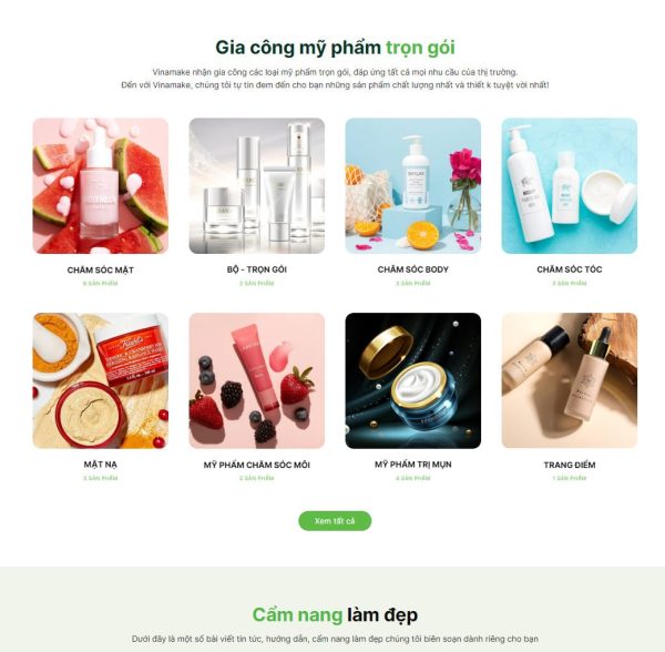Theme wordpress bán bao bì