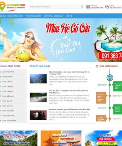 Theme Wordpress đặt tour du lịch