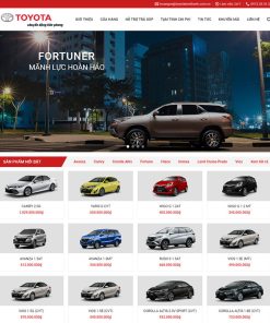 Theme wordpress toyota