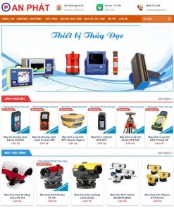 Theme wordpress bán đồ trắc địa