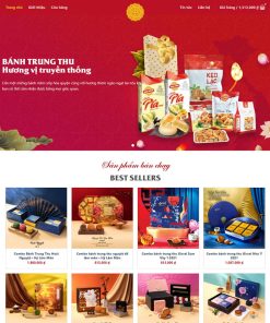 Theme wordpress bán trung thu, bánh ngọt