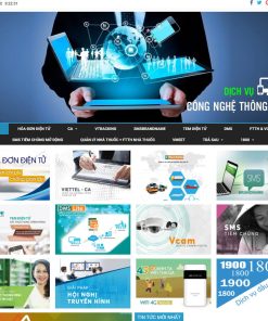 Theme wordpress dịch vụ Viettel