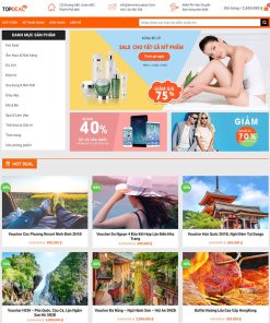 Theme wordpress bán voucher giảm giá