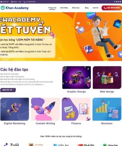 Theme wordpress bán khóa học đẹp