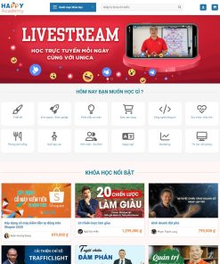 Theme wordpress bán khóa học đẹp 01